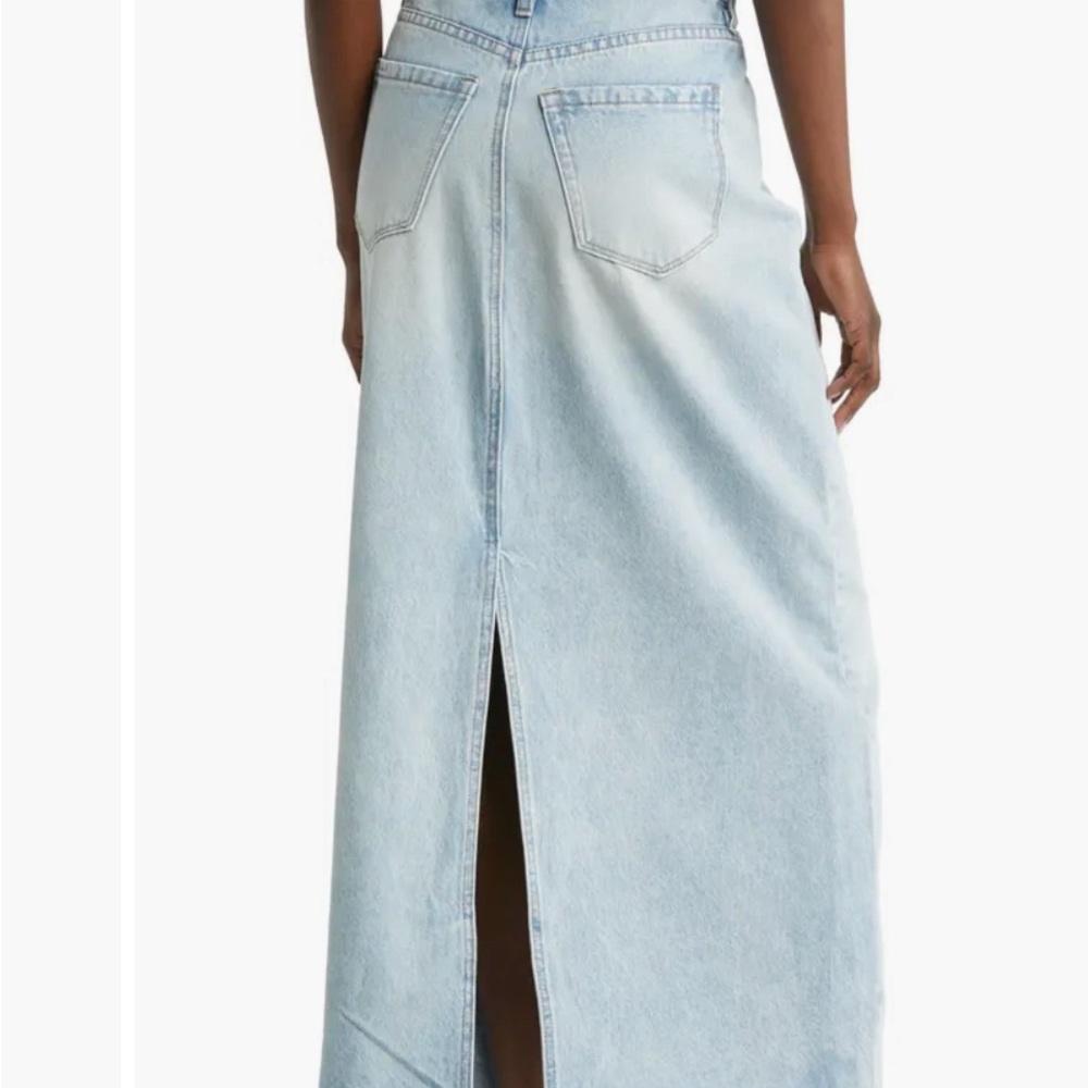 BLANK NYC Patchwork Denim Skirt - Picture 2 of 2